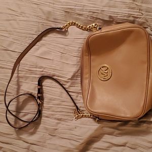 COPY - Michael Kors Blush and Gold crossbody bag